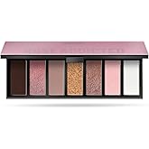 PUPA Milano Make Up Stories Eyeshadow Palette 004 Rose Addicted - 7-Shade Shadow Collection with Matte, Satin, and Metallic Color Options - High Pigment Formula - Soft, Blendable Texture - 0.469 oz