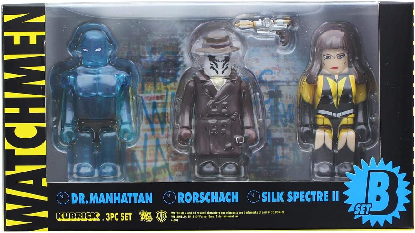 WATCHMEN Kubrick 3 Piece Figure Set B