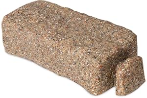 Beuta DIY Dig-Free Faux Stone Landscape Edging Start Brick – First Piece to Begin Your Landscaping Edging Project (1 Pc, Sandstone) – Connects to Other Beuta Bricks