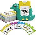 MAYAPHILOS Spanish and English Talking Flash Cards, 224 Sight Words Learn Spanish for Kids, Audible Educational Interactive Autism Sensory Toys for Toddlers