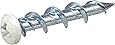 Hillman 42007 WALLDOG Screw & Anchor in One! White Pan Head Phillips, 3/16" x 1-1/4", 20 Pieces