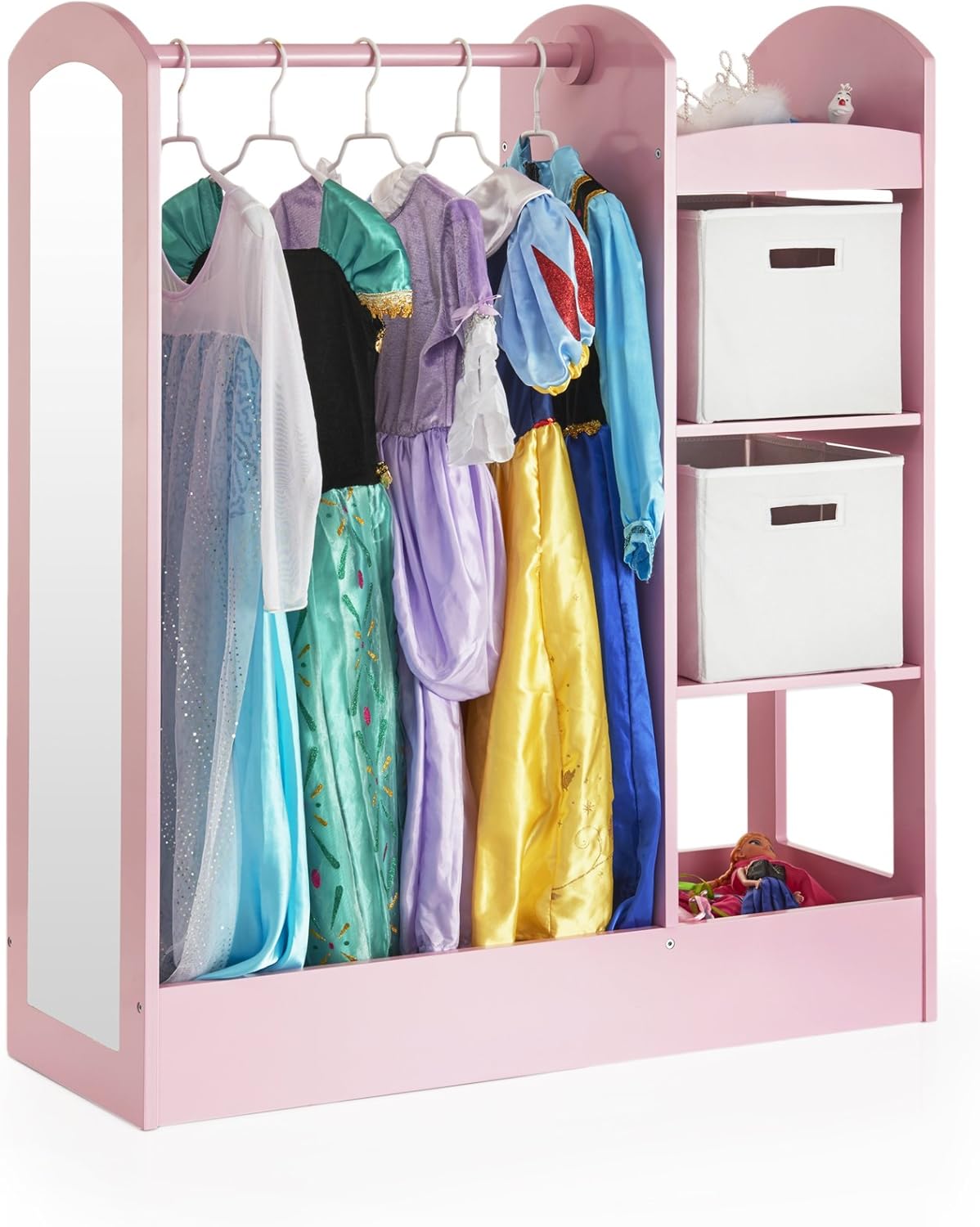 Kids Dress Up Rack Guidecraft Kids Dress Up Vanity