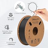 Creality Official Hyper ABS Filament 1.75mm 1kg Black High-Speed, 0.03mm view 4