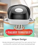 hoyiours Electric Tin Opener Automatic Cordless One Touch Smooth Edge Arthritic view 4