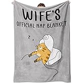 SteadStyle Valentines Wife Gifts for Wifey from Husband - Gifts for Her Blanket, Wife Birthday Gift Ideas, Wedding Anniversary Romantic Gift for Wifey, Mothers Day Present for Her 60"X 50"