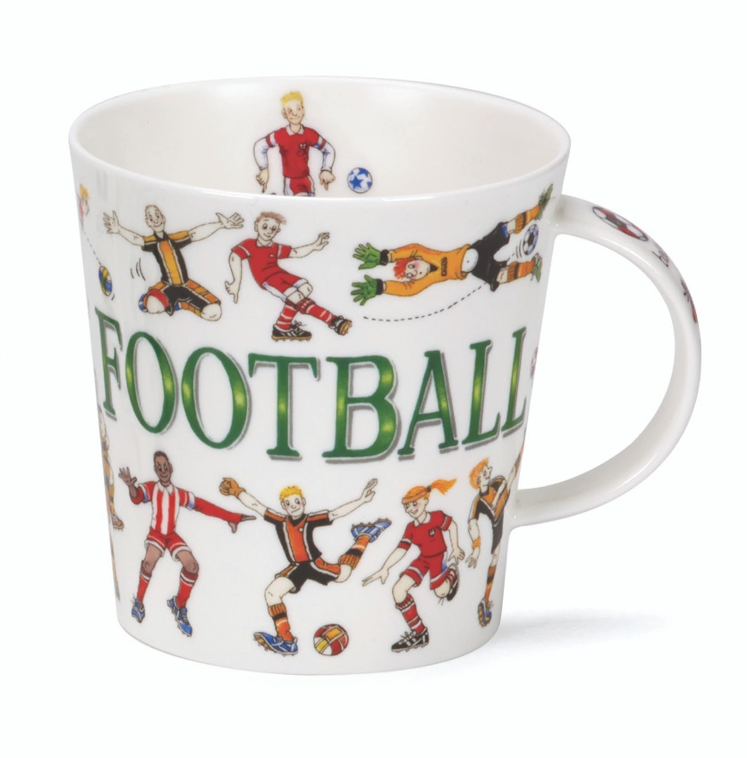 Dunoon - Cairngorm Shape - Sporting Antics Football - Mug