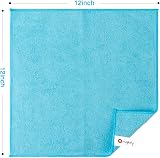 Orighty Microfiber Cleaning Cloths 12 Pack 12x12 Inch Lint Free Absorbent view 5