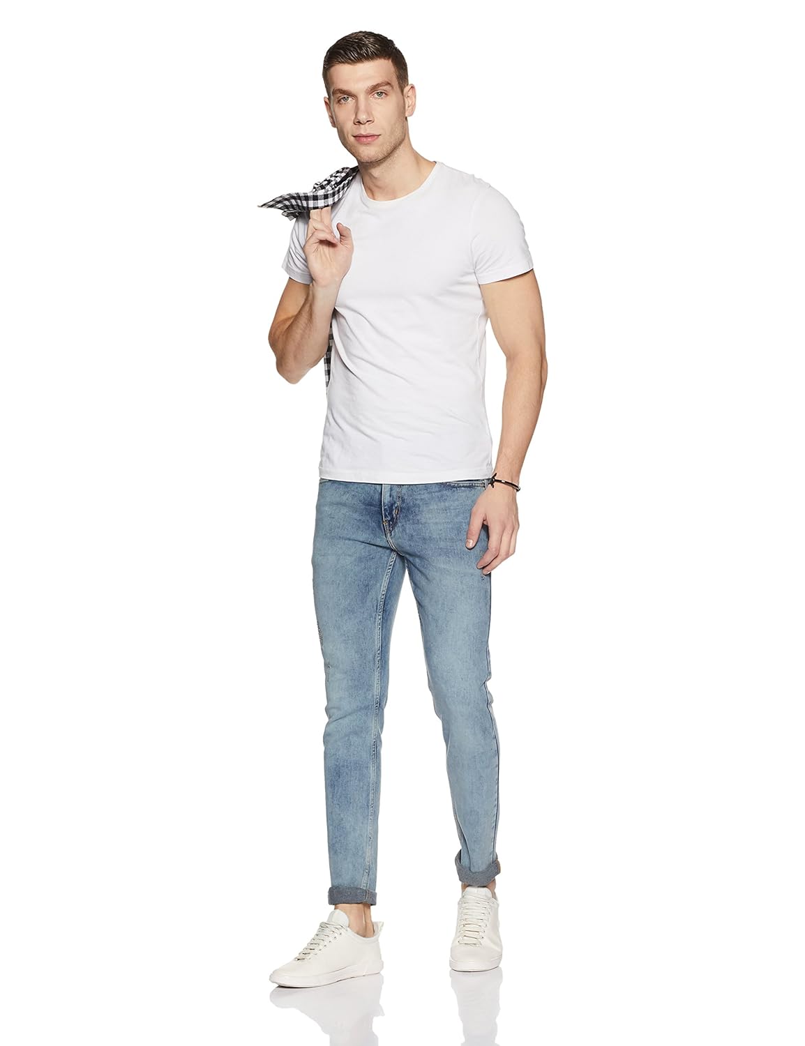 symbol amazon brand men's skinny fit jeans