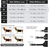 HEELE Dog Harness Small No Pull Reflective Adjustable Black S view 2
