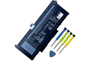 MOBIK RJ40G 4-Cell 63Wh Laptop Battery Replacement for Dell Latitude 15 5520 Latitude 14 5420 Precision 15 3560 Series M033W 01K2CF 075X16 WY9DX P137G P137G001 P104F P104F001 0WK3F1 0M3KCN 15.2V 3941mAh