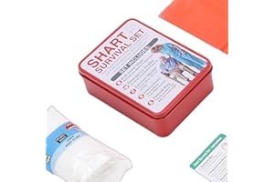 Shart Survival Set, Funny Shart Survival Kit in Metal Can Poop Prank Gift Outdoor Emergency Tool Weird Stuff for Birthday Hol