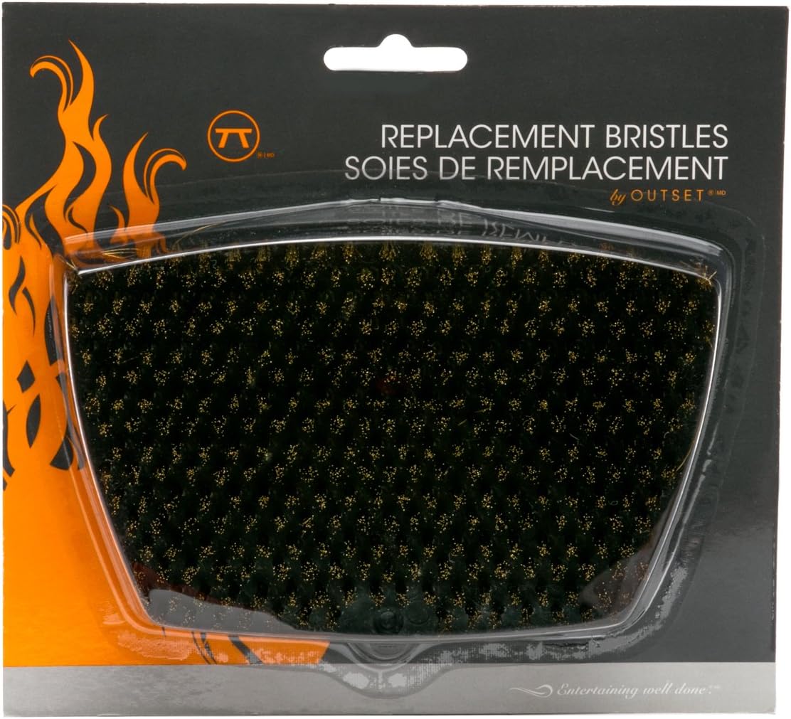 Outset 76189 Jumbo Grill Brush Replacement Head : Garden & Outdoor