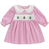 Toddler Baby Girl Easter Outfit Bunny Cross Embroidery Dress Ruffle Sleeveless Dresses Cute Bow Little Kids Clothes