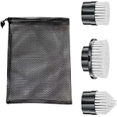 BCQDOL 3 Pcs of Brush Heads,Replacement Brush Heads Set for Electric Spin Scrubber, Cordless Power Shower Scrubber, Cleaning Brush for Bathroom Tile Sink Floor Cleaning.
