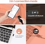 Tera Mini Bluetooth 1D 2D QR Barcode Scanner Wireless USB Wired Pocket Reader view 3