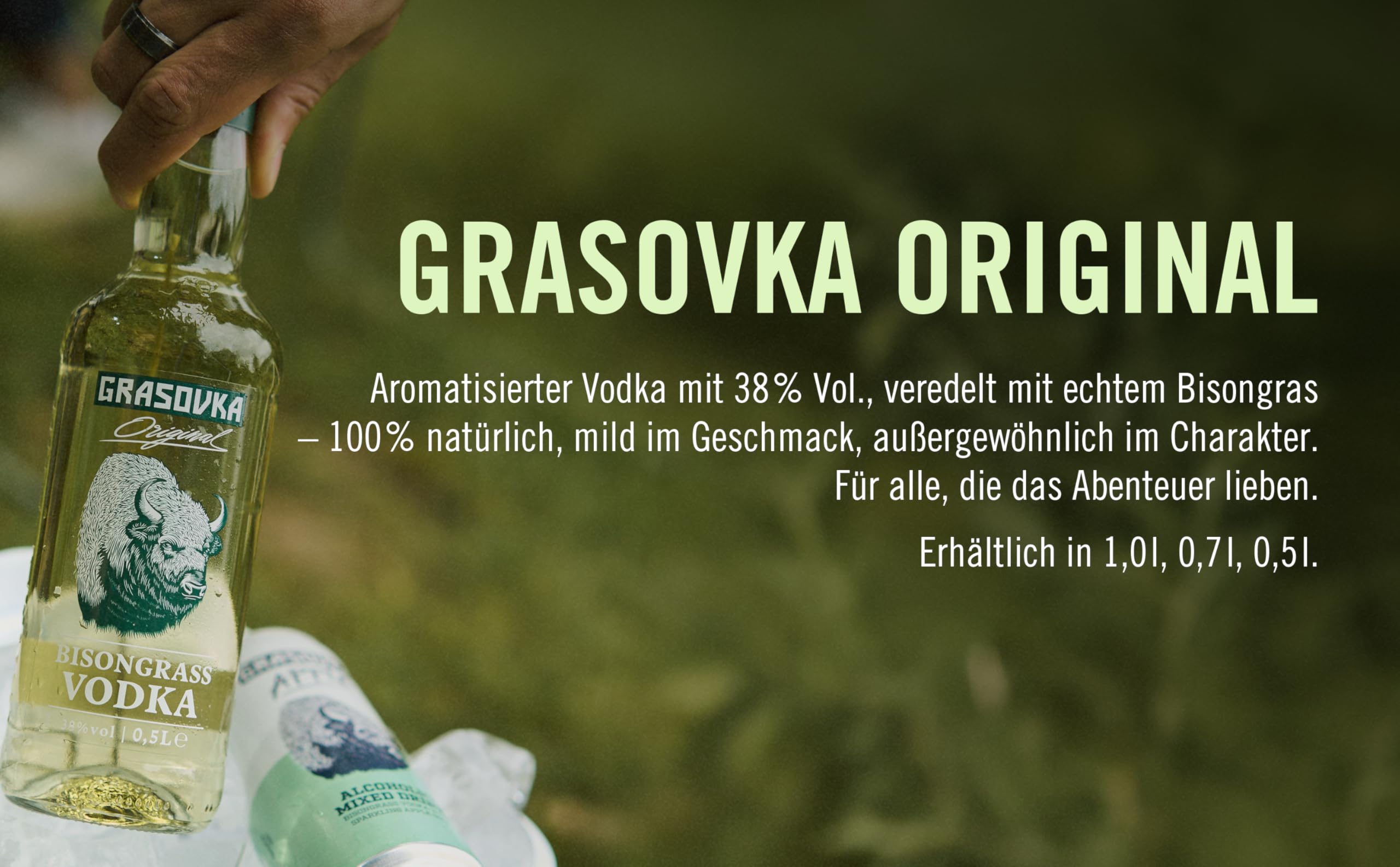 Grasovka Bisongrass Vodka (1 x 0.7 l) 3