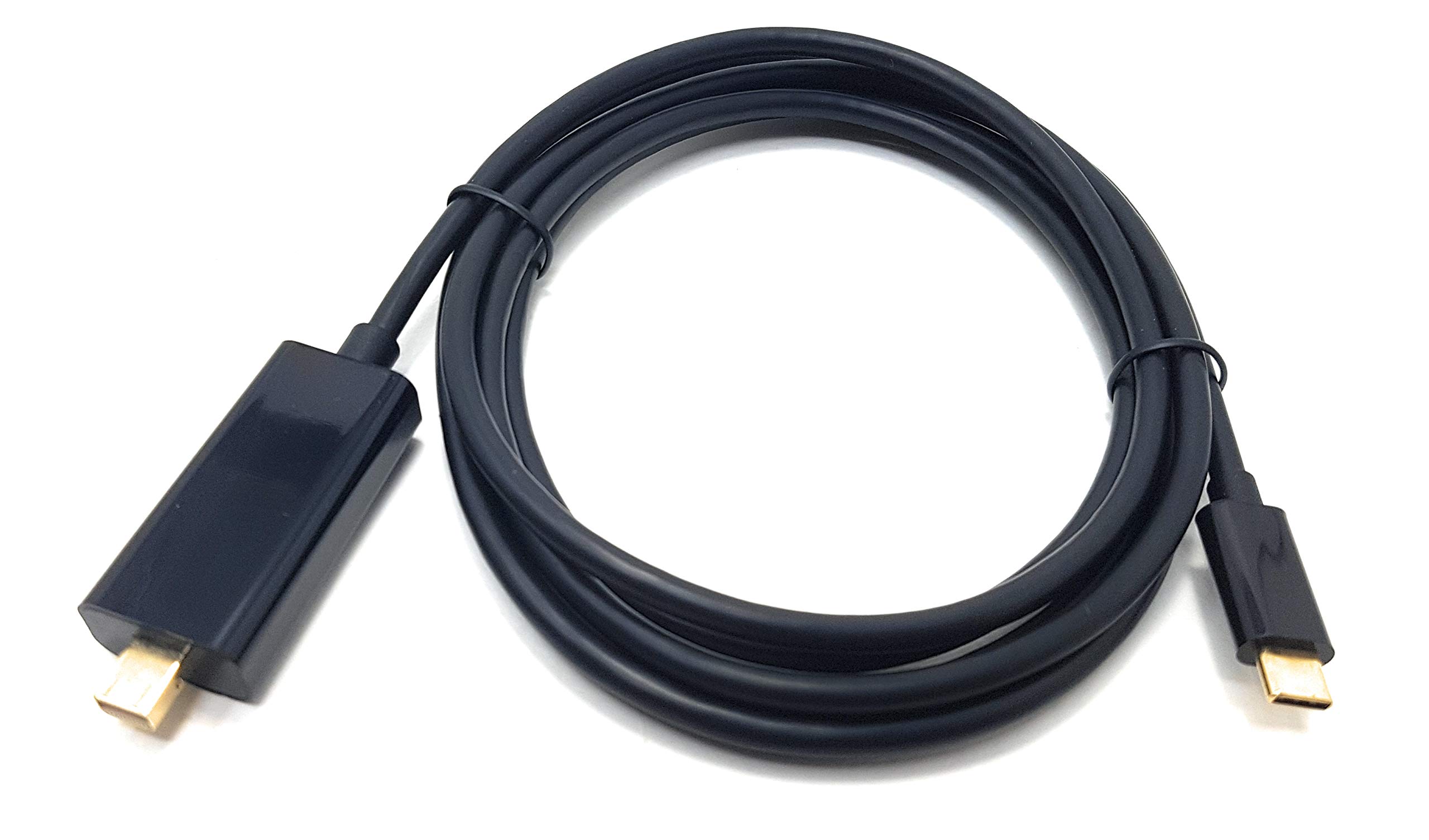 MainCore 2m USB C to Mini DisplayPort (MDP) Cable Video Audio Lead 4K 60HZ Type-C Compatible With Laptops, Smartphones, Tablets (Available in 1m, 2m, 3m, 5m) (2m)