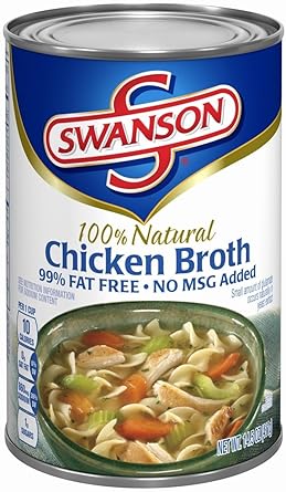 Amazon Com Swanson Chicken Broth 99 Fat Free 14oz Grocery Gourmet Food