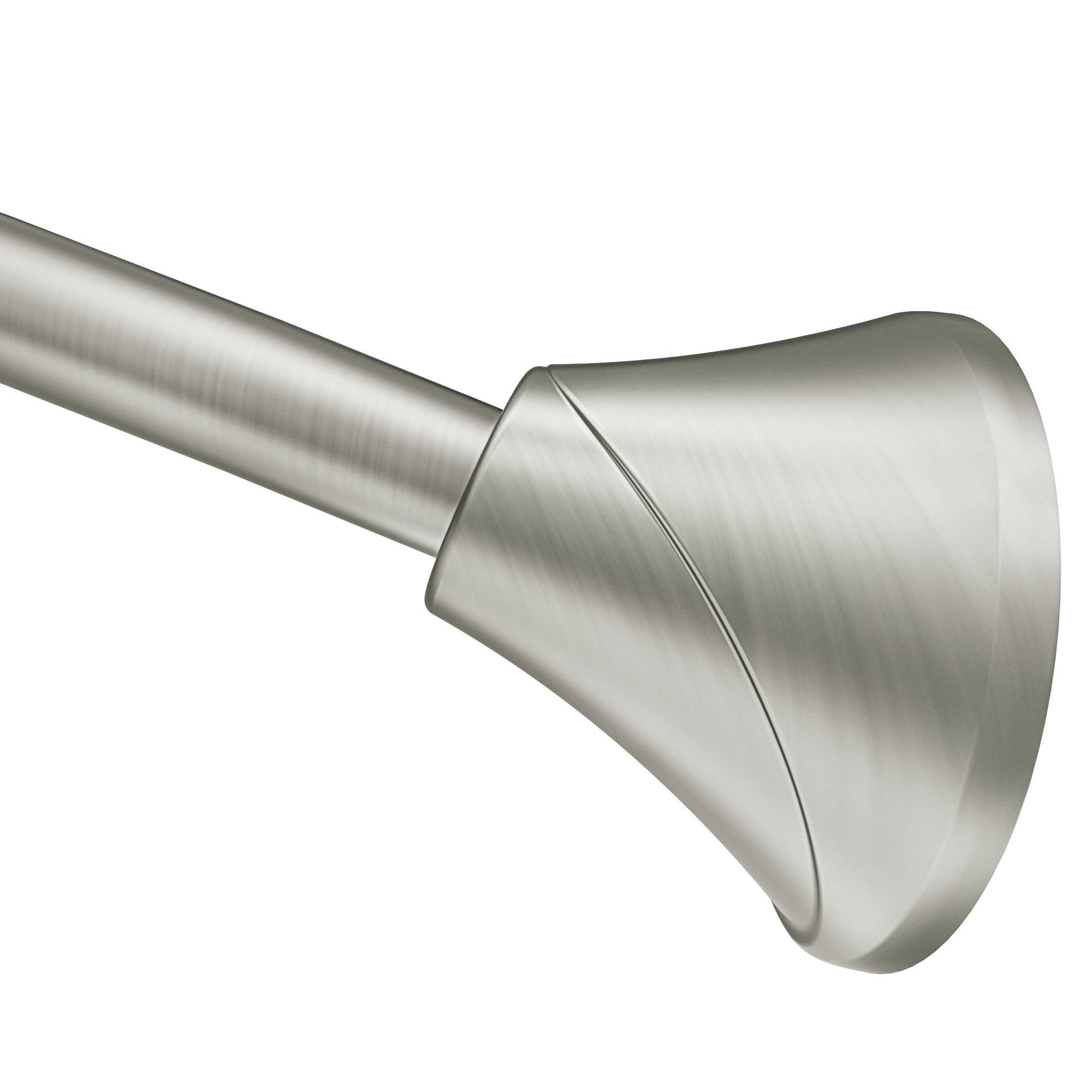 Moen Csr2172bn 5 Foot Curved Shower Rod Brushed Nickel