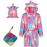 Rising Star Baby Toddler Robe Or Kids Robe for Girls and Boys - Kids & Baby Bath Robe Spa Set with Washcloth or Slippers