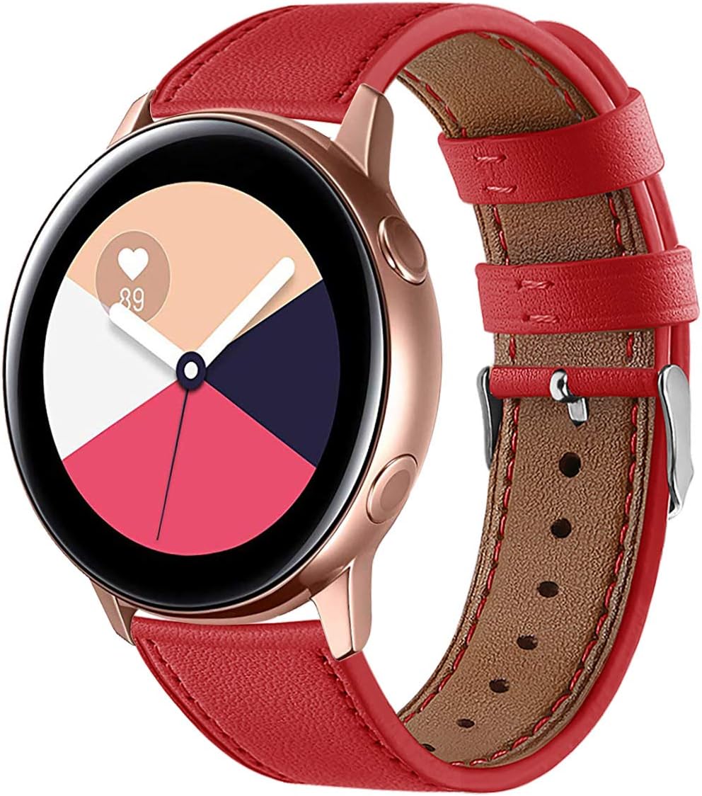 DEALELE Compatible with Samsung Galaxy Watch 5 / 5 Pro / Galaxy 4 / 4 Classic / Galaxy 3 41mm / Galaxy Watch 42mm / Active 2