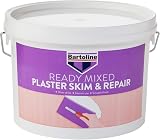 Bartoline Ready Mixed Plaster Skim and Repair 5L for Wall & Ceiling Repairs