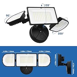 SZPOWER 150W Flood Lights Outdoor Waterproof