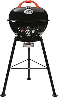 Outdoorchef Gasgrill „City 420 G“ – Kugelgrill mit Trichtersystem für saftige Steaks ohne Wenden – BBQ Grill für Balkon, Terasse und Camping – Ø 42 cm mit 4.3 kW
