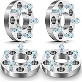 ECCPP 4PCS 1" 5 Lug Hubcentric Wheel Spacers 5x4.75 to 5x4.75 for 1982-2002 for Chevrolet Camaro| 1980-1989 for Chevrolet Caprice| 1988-2013 for Chevrolet Corvette| 1959-1970 for Chevrolet Impala