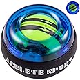 ACELETE Gyro Ball Wrist Exerciser Gyroscope Ball Forearm Strengthener for Stronger Wrist Bones and Muscle