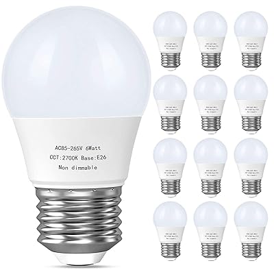 Buy 60 Watt Light Bulb Equivalent A15 Led Ceiling Fan Light Bulbs 2700k Warm White 550 Lm E26 Led Bulbs Small For Refrigerator Bulb Bedroom Kitchen Lighting Non Dimmable 12 Pack Online In Indonesia