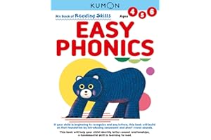 Kumon My Book of Reading Skills: Easy Phonics (Reading Skills), Ages 4-6, 96 pages (My Book of Reading Skills) (My Book of Reading Skills; Ages 4,5,6)