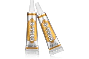 B7000 Clear Glue for Jewelry Making, Upgrade B-7000 Adhesive Crafts Glue Multipurpose Super Glue for Scrapbooking Supplies, S