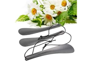 Creative Portable 19 cm Short Shoehorn Home Stainless Steel Shoe Horn Simple and Comfortable Shoes Tools Durability