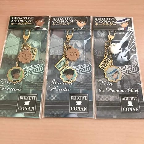 Amazon 名探偵コナン グッズ 工藤新一 服部平次 怪盗キッド キーホルダー名探偵コナソ 青山先生 不朽 名作 アニメ 萌えグッズ 通販