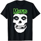Misfits Green Skull Logo T-Shirt