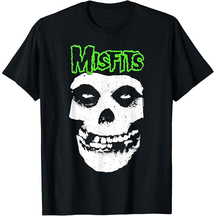 Amazon.com: Misfits - Misfit Skull Logo T-Shirt : Clothing
