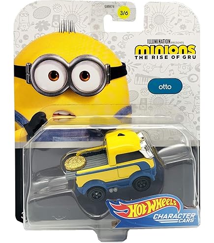 Amazon.com: Hot Wheels Despicable Me: Minion Jerry Vehicle, 1:64