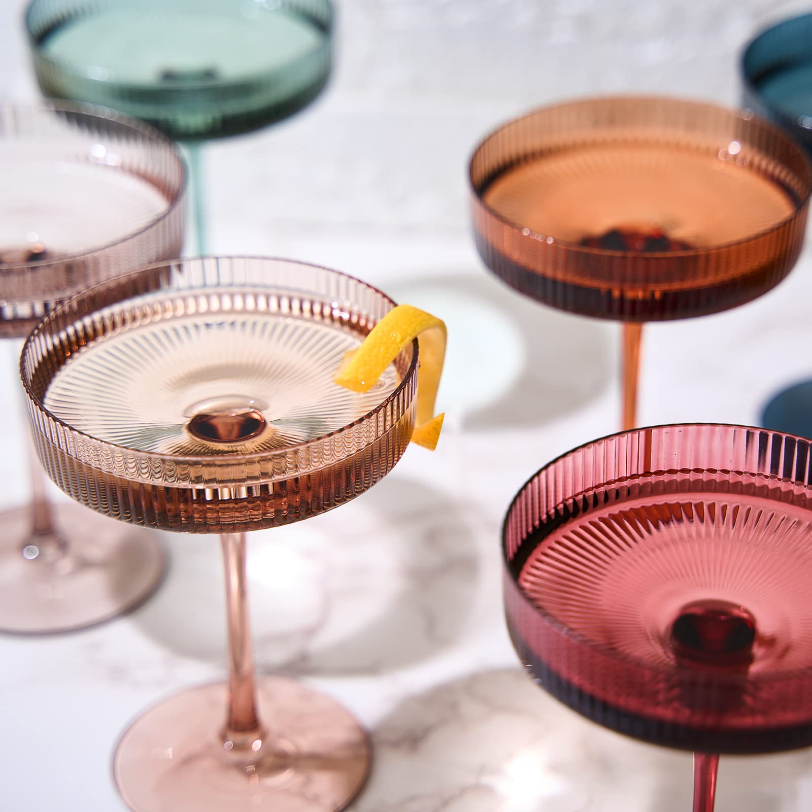 Wine Savant Coupe Glasses