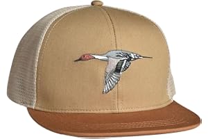 EDTREK Outdoorsman Pro Trucker Breathable Mesh Performance Cap - Flat Brim Snapback Hat