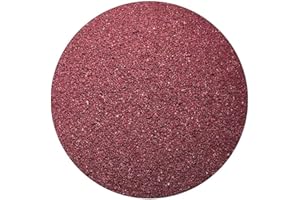 CYS EXCEL Burgundy Colored Sand Vase Filler (1 LB, Approx. 1.25 Cups) | Multiple Color Choices Wedding Unity Ceremony Sand | Fish Bowl & Terrarium Sand