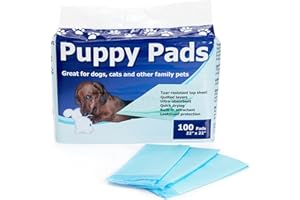 StayDry Pee Pads for Dogs - Ultra Absorbent, Durable, Layered Leak Proof Dog Pee Pads - 22 in x 22 in Multi-Use Including Puppy Crate Training - Puppy Pads, 100 Count