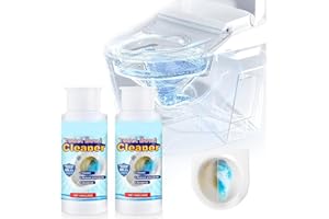 GENERIC 2Count - Splash Toilet Cleaner - Foam Toilet Bowl Cleaner, Splash Cleaner Foaming Powder, Household Bathroom Cleaners for Squatting Pans,Pipe Cleaning, Urinals,Easy to Use