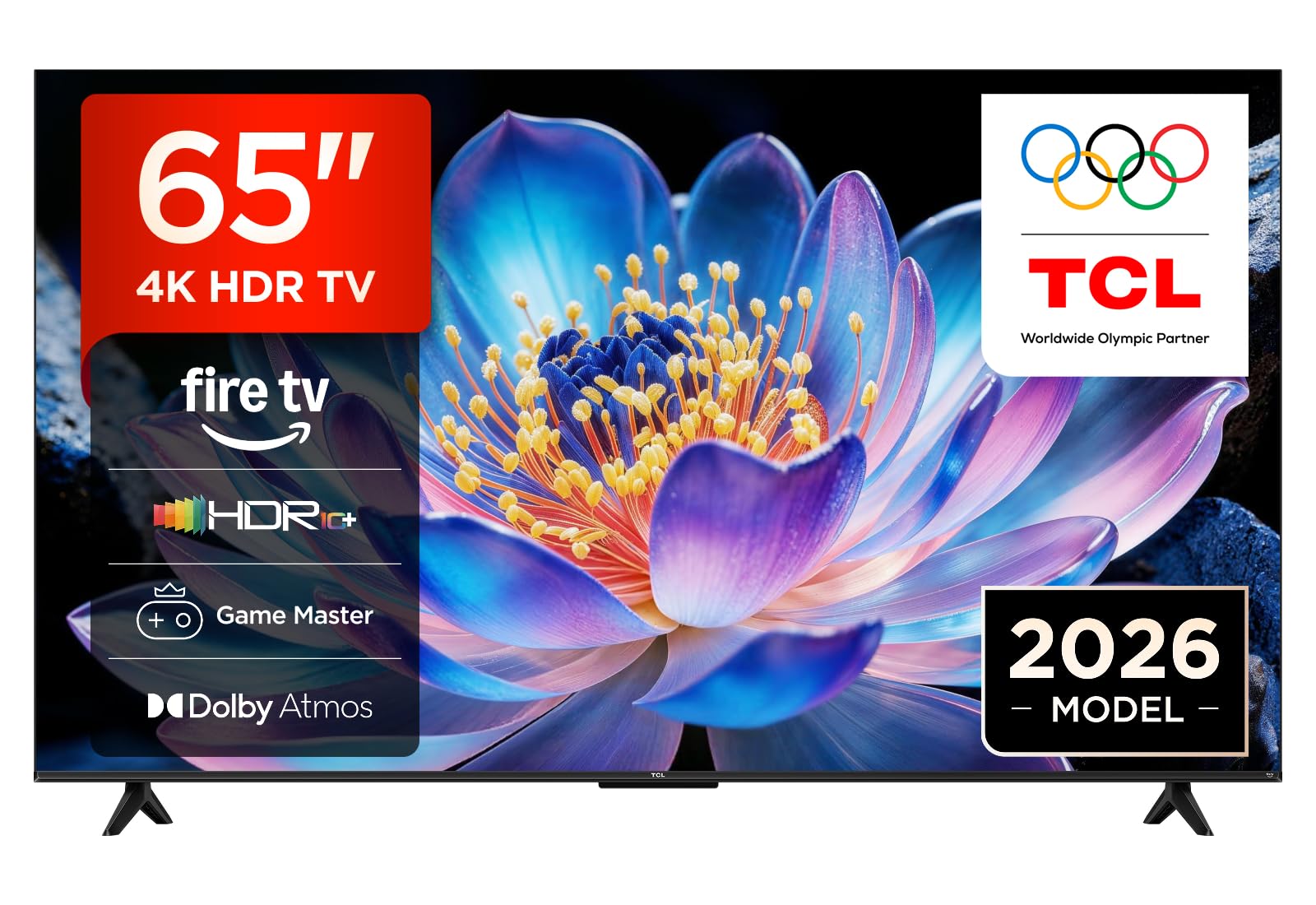 TCL 65V6D-UK 65 Inch 4K HDR, Fire TV, HD...