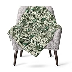 Jbofyee Money Throw Blankets All Season Ultra Soft