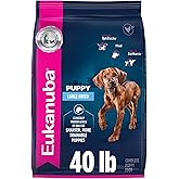 Eukanuba Large Puppy Dry Dog Food, 40 lb Bag | Lean Muscle Support, For Puppies, Crunchy Kibble, Real Chicken First, Bone Development, Immune Support