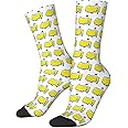 Duotuhe Golf Socks For Men Women Soft Breathable Masters Crew Socks Athletic Socks