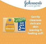 Johnson's Baby Honey Soap Duo 90 g Yellow Pack of 2 view 3