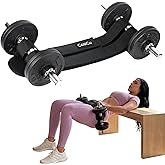 Hip Thrust Belt for Women – Adjustable Glute Belt for Dumbbells, Kettlebells & Plates – 400 lbs Support, No Hip Pain, Dual-Strap Thrust Belt for Home & Gym