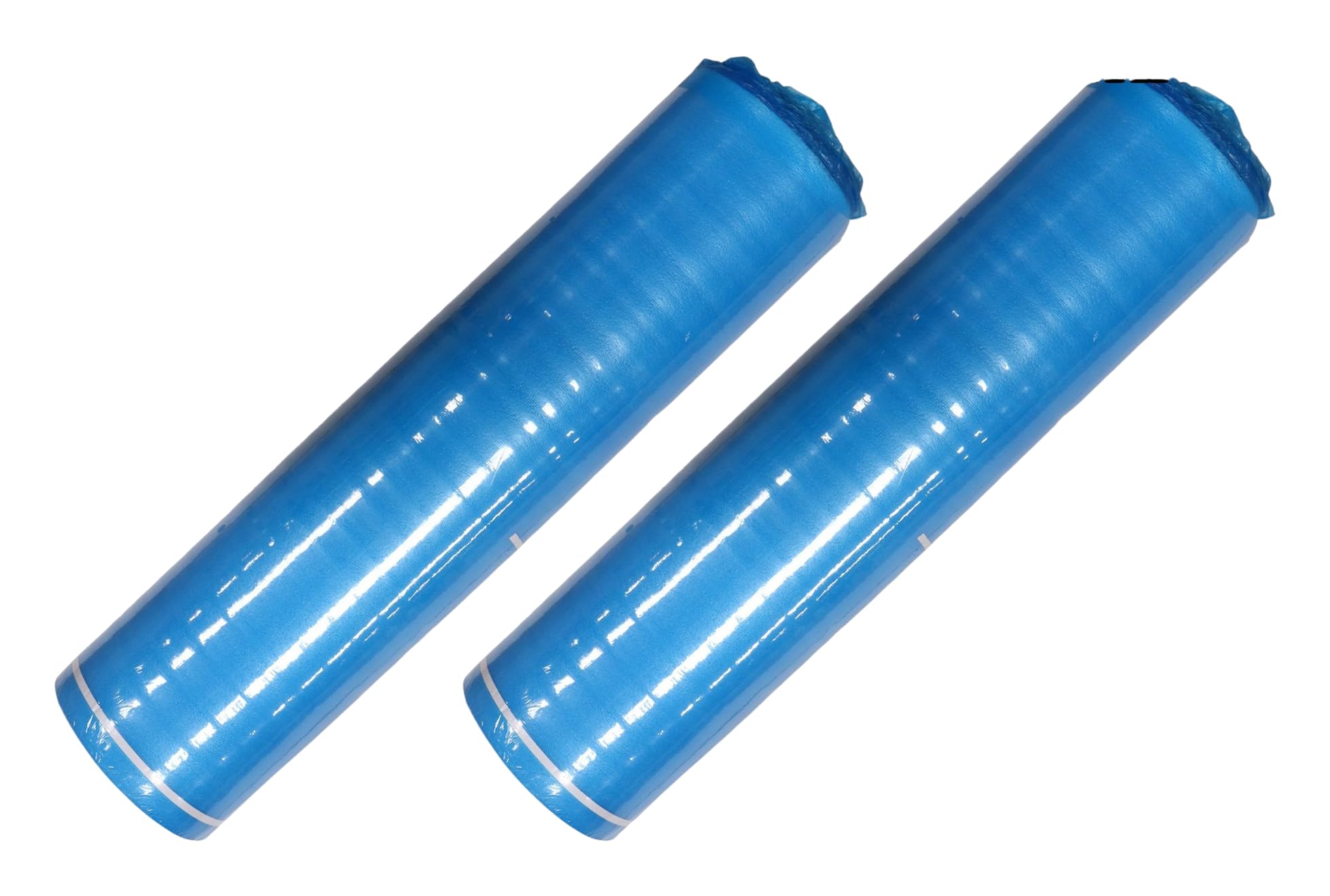 Photo 1 of 400SQFT AMERIQUE 2MM Premium Flooring Padding 3-in-1 Heavy Duty Foam Royal Blue 200SF/Roll, Pack of 2 Underlayment, with Tape & Vapor Barrier